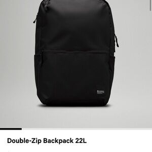 lululemon Black Backpack 22L